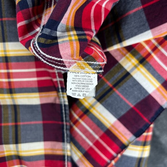 Rocawear Short Sleeve Vintage Button Up Shirt Men 3XL Plaid Rap Hip Hop Jay Z - Picture 8 of 16